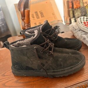 UGG Black Suede Boots